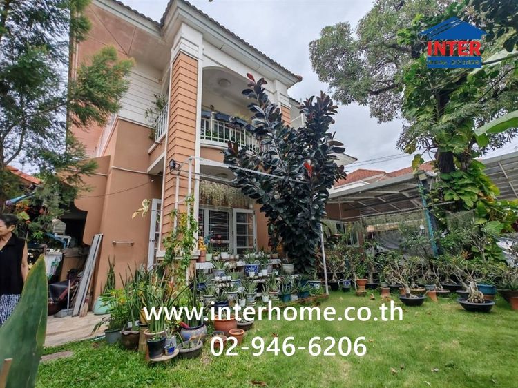 บ้านเดี่ยว 3 ชั้น 92.8 ตร.ว. หมู่บ้านลลิลอินเดอะพาร์ค ซอยวัชรพลซอย3 ถนนรามอินทรา ถนนวัชรพล เขตสายไหม กรุงเทพมหานคร รูปที่ 3