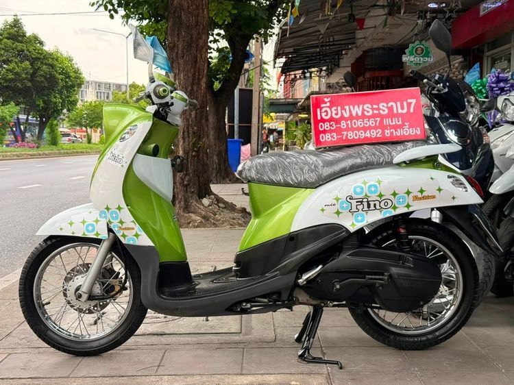 Fino115 เกย์แยกสีขาว-เขียวปี54 มือเดียวซื้อสด