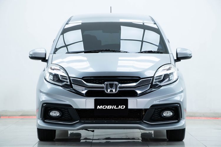 Honda Mobilio 2016 1.5 RS Utility-car เบนซิน ไม่ติดแก๊ส เกียร์อัตโนมัติ เทา รูปที่ 4