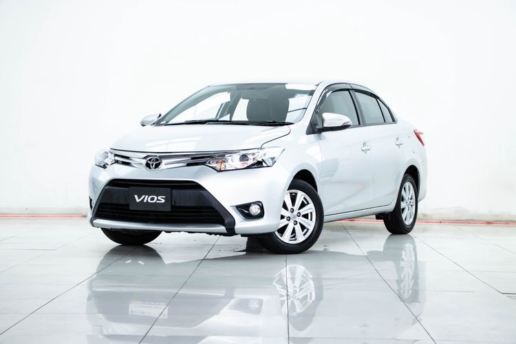 Toyota Vios 2014 1.5 G Sedan เบนซิน ไม่ติดแก๊ส เกียร์อัตโนมัติ เทา