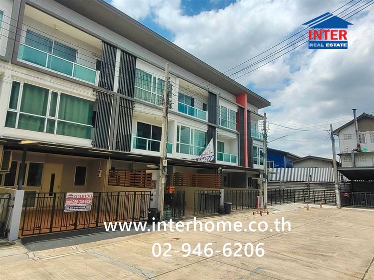 ทาวน์โฮม 3 ชั้น 20 ตร.ว. หมู่บ้านดิไอบอกซ์ เกษตร-นวมินทร์ บ้านพร้อมอยู่ทำเลประเสร็ฐมนูกิจ ,โฮมออฟฟิศประเสร็ฐมนูกิจ เขตบึงกุ่ม กรุงเทพมหานคร รูปที่ 2