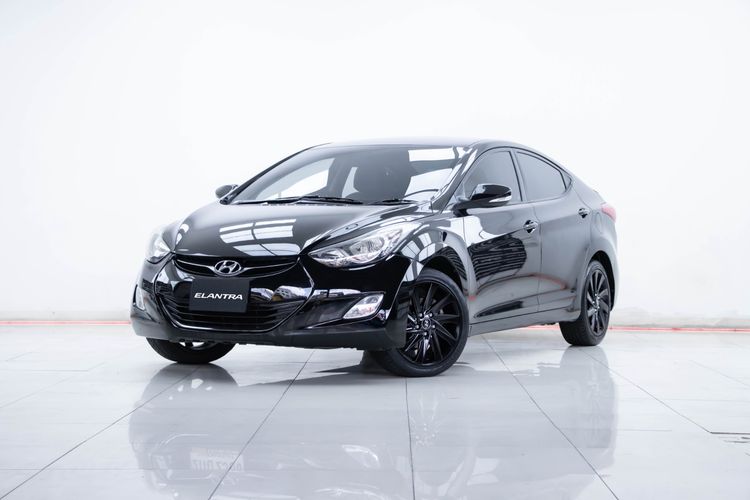 Hyundai Elantra 2013 1.8 GLS Sedan เบนซิน ไม่ติดแก๊ส เกียร์อัตโนมัติ ดำ