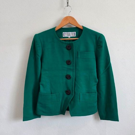 เสื้อแจ็คเก็ตวินเทจYves Saint Laurent (YSL)