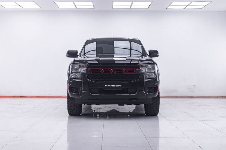 Ford Ranger 2023 2.0 Hi-Rider XL+ Pickup ดีเซล ไม่ติดแก๊ส เกียร์ธรรมดา ดำ รูปที่ 4