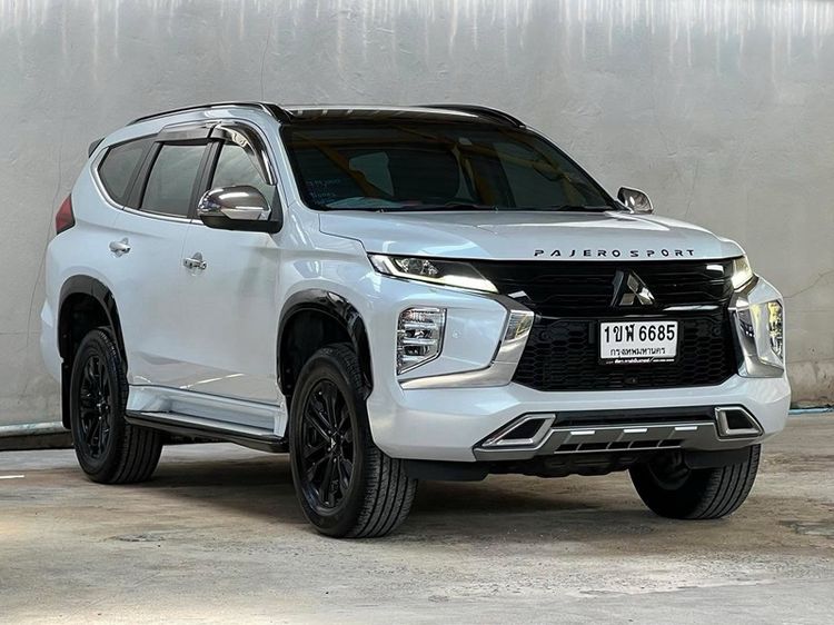 Mitsubishi Pajero Sport 2021 2.4 Elite Edition 2WD Utility-car ดีเซล ไม่ติดแก๊ส เกียร์อัตโนมัติ ขาว