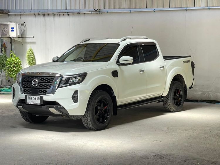 Nissan Navara 2021 2.3 Calibre V Pickup ดีเซล ไม่ติดแก๊ส เกียร์อัตโนมัติ ขาว รูปที่ 4