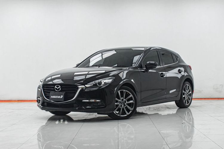 Mazda Mazda3 2018 2.0 S Sports Sedan เบนซิน ไม่ติดแก๊ส เกียร์อัตโนมัติ ดำ