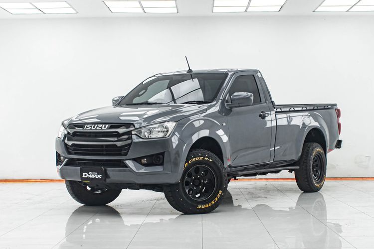 Isuzu D-MAX 2022 3.0 S 4WD Pickup ดีเซล ไม่ติดแก๊ส เกียร์ธรรมดา เทา