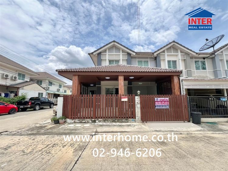 ทาวน์เฮ้าส์ 2 ชั้น 25.3 ตร.ว. หมู่บ้านพฤกษาวิลล์ 50-1 ถนนราษฎร์พัฒนา ถนนรามคำแหง เขตสะพานสูง กรุงเทพมหานคร