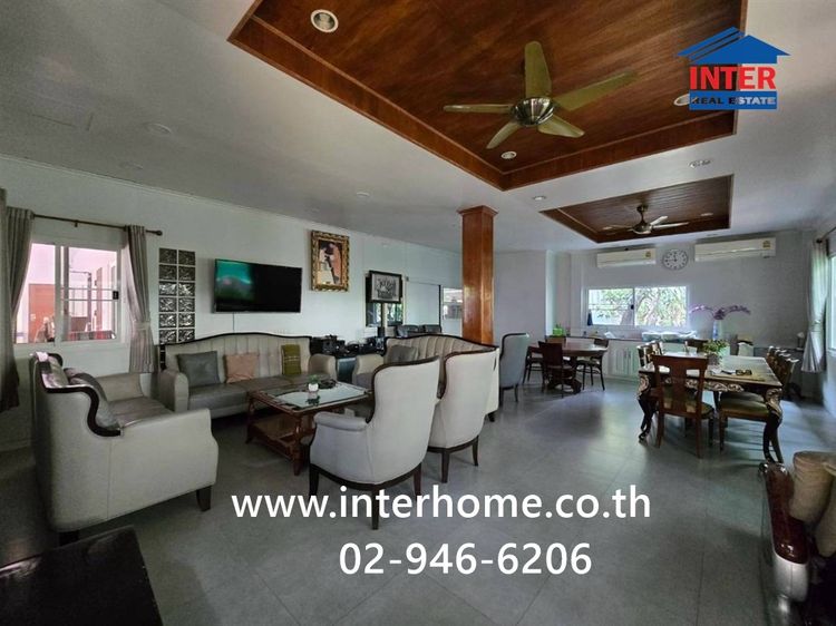 บ้านเดี่ยว 2 ชั้น 355 ตร.ว. บ้านเดี่ยว ใกล้สน.ดอนเมือง ซอยเทิดราชัน27 ถนนวิภาวดี ถนนเทิดราชัน เขตดอนเมือง กรุงเทพมหานคร รูปที่ 3