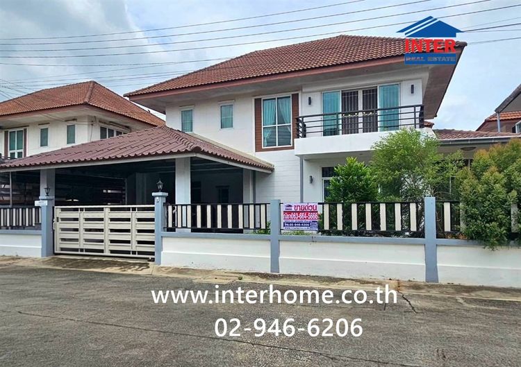 บ้านเดี่ยว 2 ชั้น 60 ตร.ว. หมู่บ้านเกษมสุขลำลูกกา คลอง7 ใกล้ตลาดชัชวาล ถนนลำลูกกา ถนนรังสิต-นครนายก ลำลูกกา ปทุมธานี