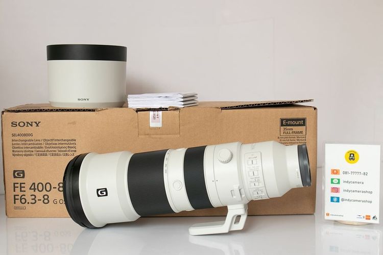 Sony FE 400-800mm F6.3-8 G OSS เลนส์ศูนย์ สภาพใหม่ ใช้งานน้อย ประกันศูนย์ยาวๆ 07-2571 อุปกรณ์ครบ