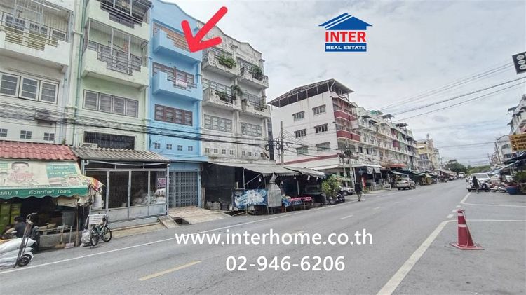 อาคารพาณิชย์ 4.5 ชั้น 16 ตร.ว. อาคารพาณิชย์ ใกล้สำนักงานเขตที่ดินจังหวัดนนทบุรี สาขาบางใหญ่ ถนนกาญจนาภิเษก บางใหญ่ นนทบุรี รูปที่ 3
