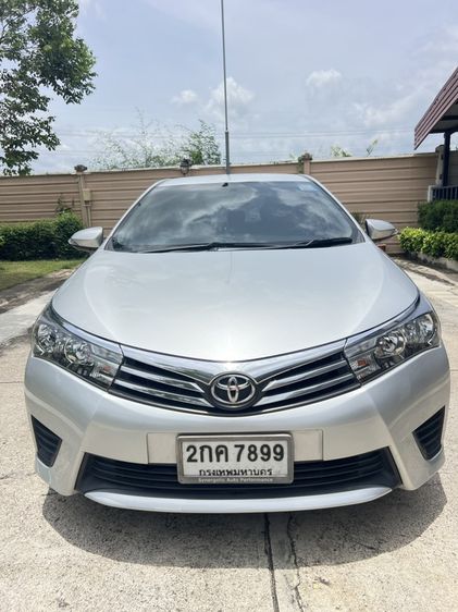 Toyota Corolla 2016 1.6 GLi Sedan เบนซิน ไม่ติดแก๊ส เกียร์อัตโนมัติ บรอนซ์เงิน