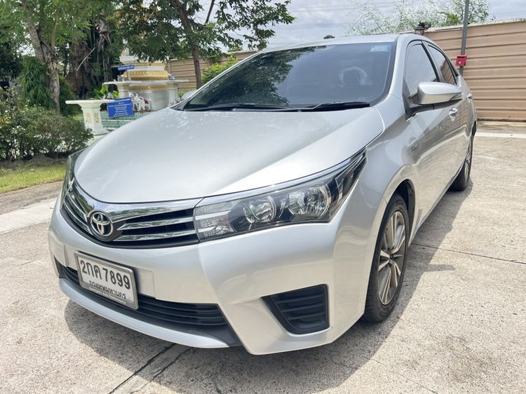 รถ Toyota Corolla 1.6 GLi สี บรอนซ์เงิน