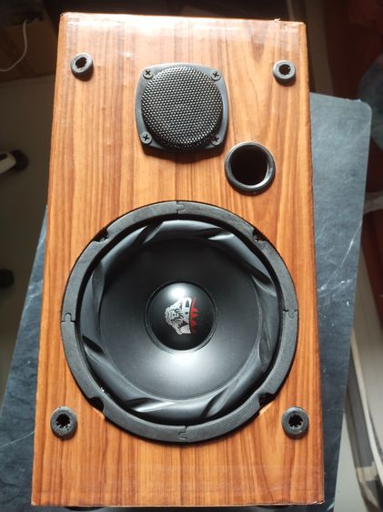 ตู้ลำโพงสำเร็จรูป 6.5นิ้ว มือสอง (สภาพดี) 300W 4OHM มีฝาครอบลำโพงตั้งพื้น ตู้ลำโพงประกอบ รูปที่ 7