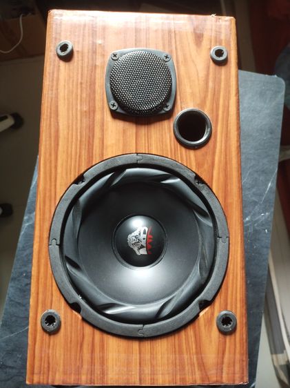 ตู้ลำโพงสำเร็จรูป 6.5นิ้ว มือสอง (สภาพดี) 300W 4OHM มีฝาครอบลำโพงตั้งพื้น ตู้ลำโพงประกอบ รูปที่ 6