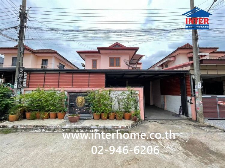 บ้านเดี่ยว 2 ชั้น 36 ตร.ว. บ้านเดี่ยว ใกล้ตลาดวงศกร ซอยซอยหนองระแหง 3 ถนนคู่ขนานกาญจนาภิเษก ถนนหทัยราษฎร์ เขตมีนบุรี กรุงเทพมหานคร
