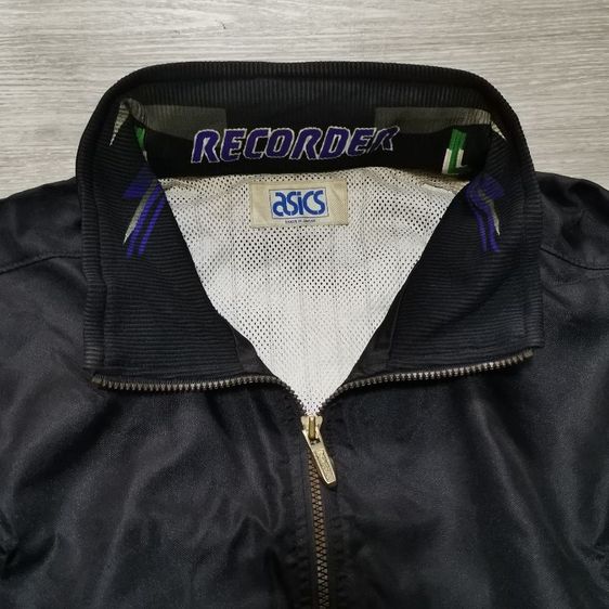 Vintage ASICS "RECORDER" Track Jacket (Made in Japan 🇯🇵) รูปที่ 2