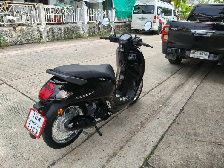 🛵ยังไงก็ขาย SCOOPY-i ปี 69 เครื่องดี สีสวย สตาร์ทมือ วิ่งน้อย3500โล เล่มชุดโอนครบ+เปลี่ยนถ่ายน้ำมันเครื่องฟรี ส่งฟรี30 ก.ม รูปที่ 8