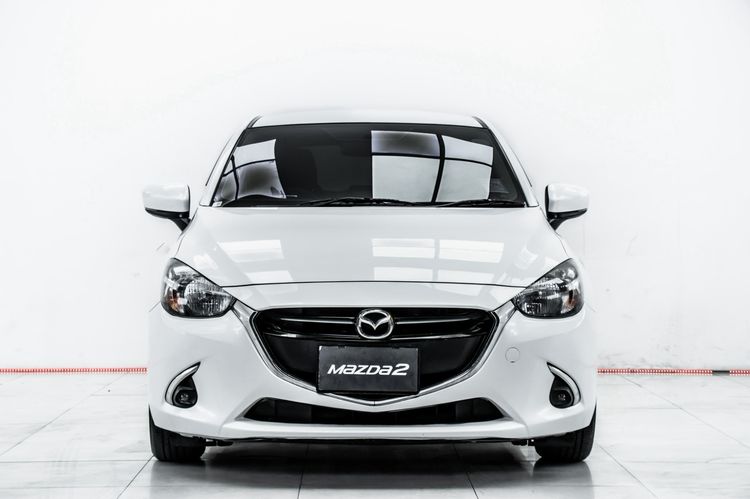 Mazda Mazda 2 2017 1.3 Sports High Connect Sedan เบนซิน ไม่ติดแก๊ส เกียร์อัตโนมัติ ขาว รูปที่ 4