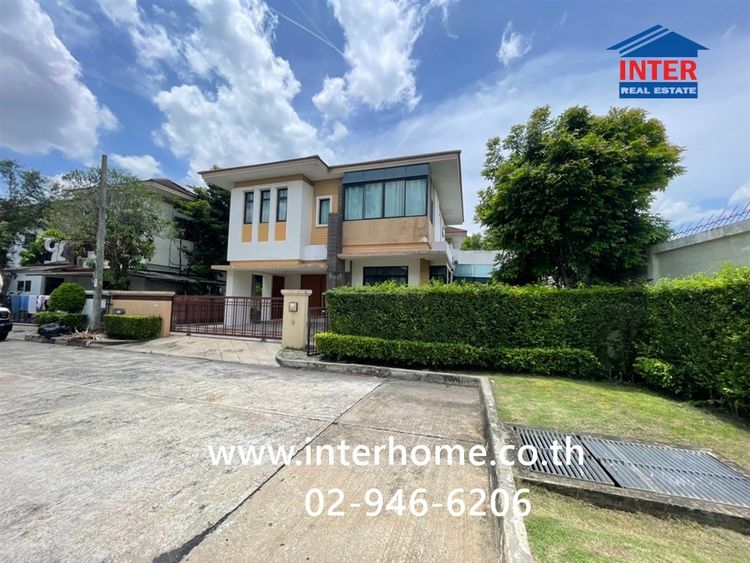 บ้านเดี่ยว 2 ชั้น 64.3 ตร.ว. หมู่บ้านเศรษฐสิริ วงแหวน-สุขาภิบาล2 ระหว่างซอยเสรีไทย71 และ71-1 ถนนเสรีไทย ถนนวงแหวนกาญจนาภิเษก เขตคันนายาว 