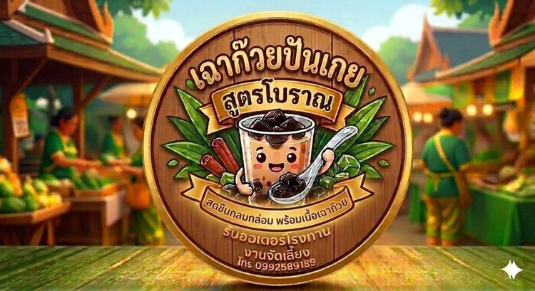 น้ำเฉาก๊วยสูตรโบราณ รูปที่ 3