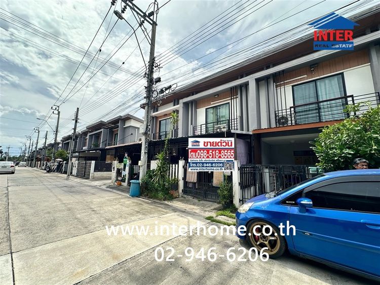 ทาวน์เฮ้าส์ 2 ชั้น 16 ตร.ว. หมู่บ้านเนเชอร่าเทรนด์ รัตนาธิเบศร์-ราชพฤกษ์ ใกล้วัดบางเลนเจริญ ซอยบางเลน21 ถนนรัตนาธิเบศร์ ถนนบางกรวย-ไทรน้อย 