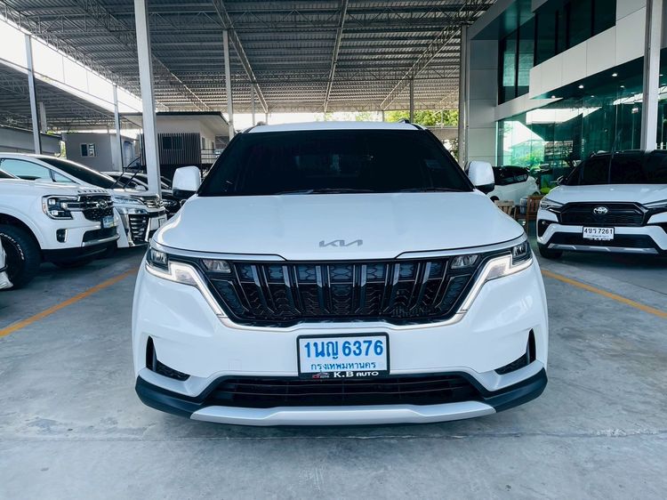 Kia Carnival 2023 2.2 LX Van ดีเซล ไม่ติดแก๊ส เกียร์อัตโนมัติ ขาว รูปที่ 3