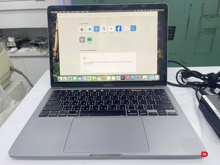 Macbook Pro 13 inch 2020 สแกนได้ Core i5 Ram 8 ใช้งานได้ดี ราคาถูกใจ รูปที่ 11