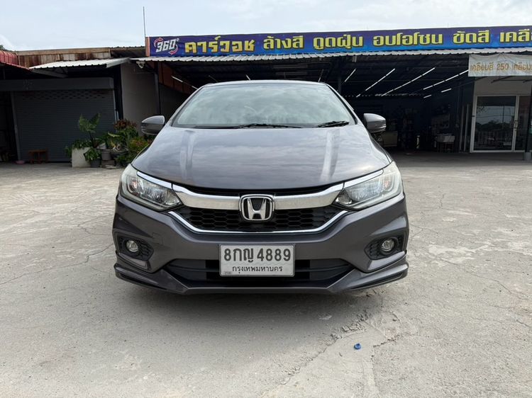 Honda City 2018 1.5 Sv Plus i-VTEC Sedan เบนซิน เกียร์อัตโนมัติ เทา รูปที่ 4