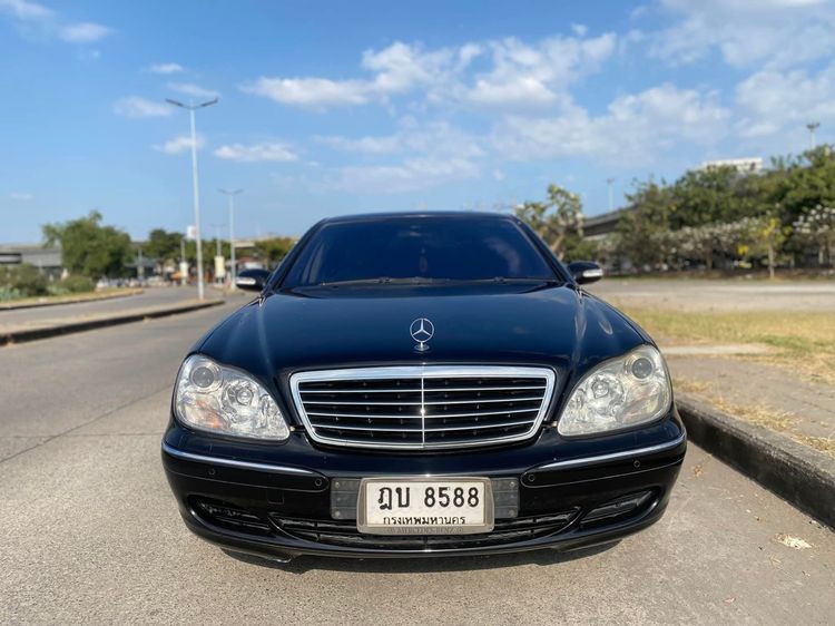 รถ Mercedes-Benz S-Class S500 สี ดำ
