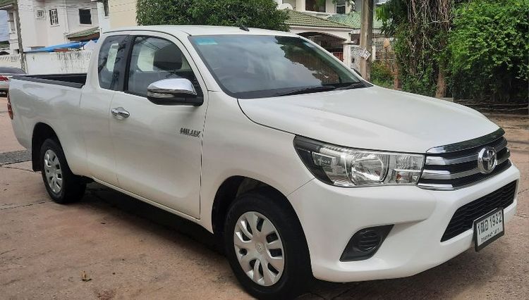 Toyota Hilux Revo 2016 2.4 J Plus Pickup ดีเซล ไม่ติดแก๊ส เกียร์ธรรมดา ขาว รูปที่ 2