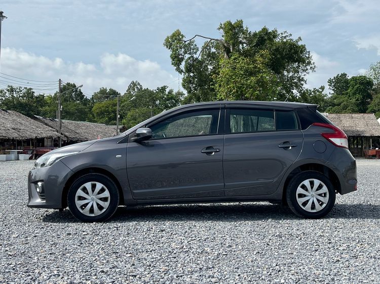 Toyota Yaris 2016 1.2 J Sedan เบนซิน ไม่ติดแก๊ส เกียร์อัตโนมัติ เทา รูปที่ 4