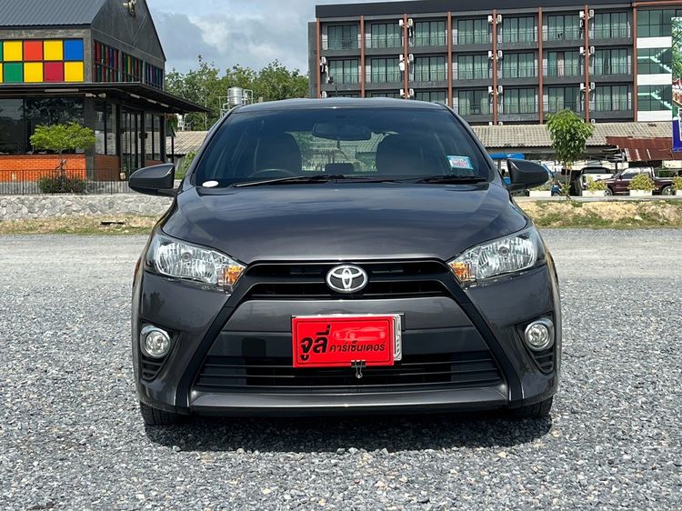 Toyota Yaris 2016 1.2 J Sedan เบนซิน ไม่ติดแก๊ส เกียร์อัตโนมัติ เทา รูปที่ 3