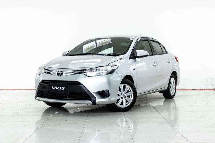 Toyota Vios 2014 1.5 J Sedan เบนซิน ไม่ติดแก๊ส เกียร์อัตโนมัติ เทา