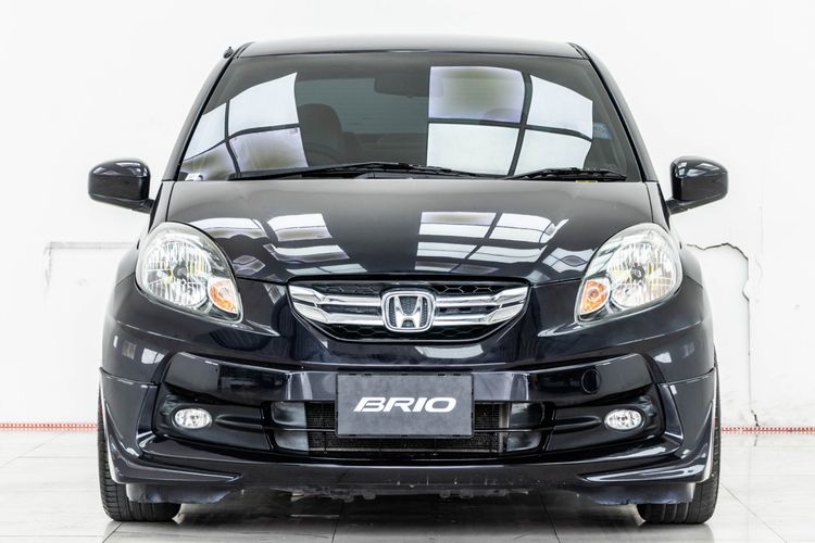 Honda Brio 2015 1.2 Amaze V Sedan เบนซิน ไม่ติดแก๊ส เกียร์อัตโนมัติ น้ำเงิน รูปที่ 3