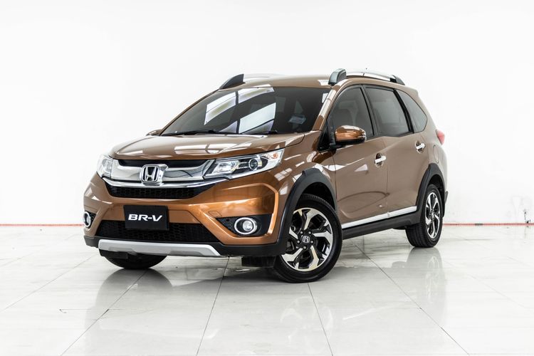 Honda BR-V 2016 1.5 SV Utility-car เบนซิน ไม่ติดแก๊ส เกียร์อัตโนมัติ น้ำตาล