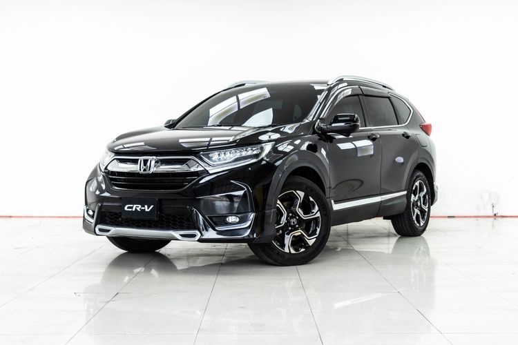 Honda CR-V 2018 2.4 EL 4WD Utility-car เบนซิน ไม่ติดแก๊ส เกียร์อัตโนมัติ ดำ