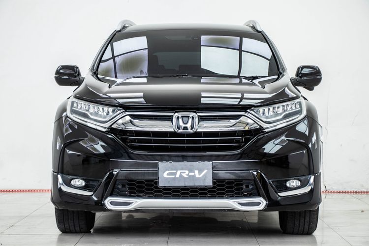Honda CR-V 2018 2.4 EL 4WD Utility-car เบนซิน ไม่ติดแก๊ส เกียร์อัตโนมัติ ดำ รูปที่ 4