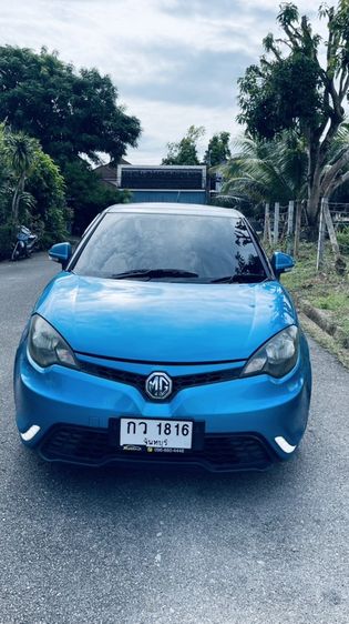 MG MG3 2016 1.5 D Sedan เบนซิน ไม่ติดแก๊ส เกียร์อัตโนมัติ ฟ้า