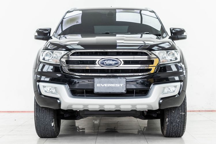 Ford Everest 2017 2.2 Titanium Utility-car ดีเซล ไม่ติดแก๊ส เกียร์อัตโนมัติ ดำ รูปที่ 4