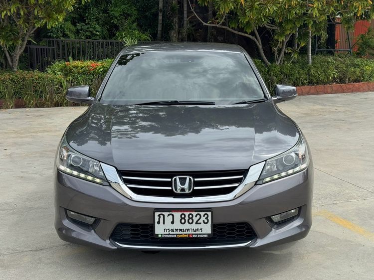 Honda Accord 2015 2.0 EL i-VTEC Sedan เบนซิน ไม่ติดแก๊ส เกียร์อัตโนมัติ เทา รูปที่ 2