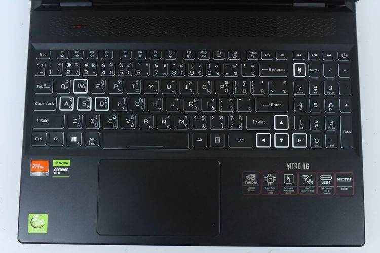 ACER NITRO 16 Ryzen7 7840HS.RTX4050 RAM16.512GB รูปที่ 4