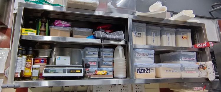 Open wall cabinet ชั้นวางของสแตนเลสติดผนัง 