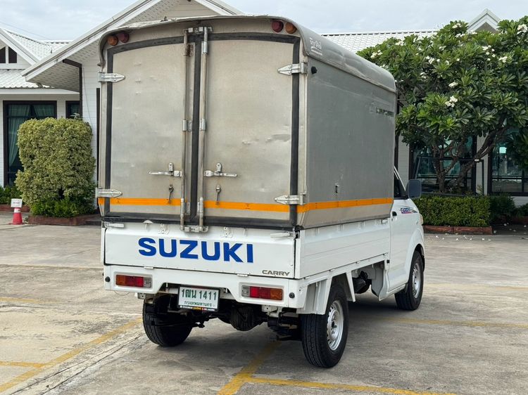 Suzuki Carry 2014 1.6 Pickup เบนซิน ไม่ติดแก๊ส เกียร์ธรรมดา ขาว รูปที่ 4