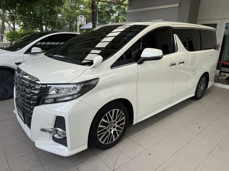 รถ Toyota Alphard 2.5 S C-Package สี ขาว