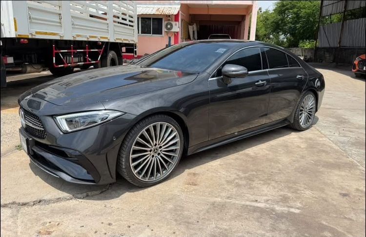 รถ Mercedes-Benz CLS-Class CLS220 D AMG สี เทา