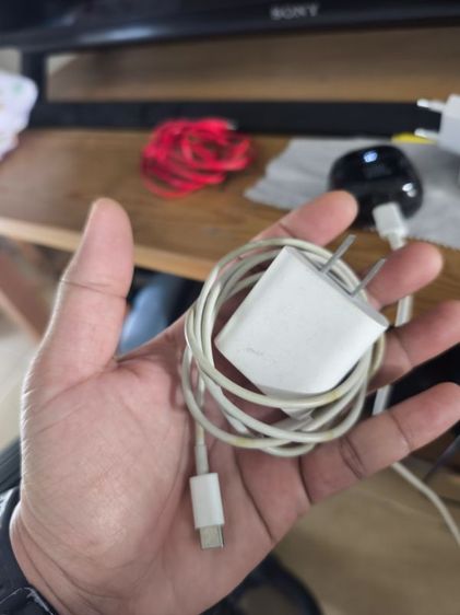 หัวชาร์จ Apple พน้อมสาย