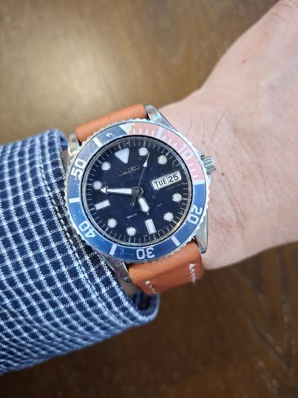 ดำ SEIKO SKX023 MidSize